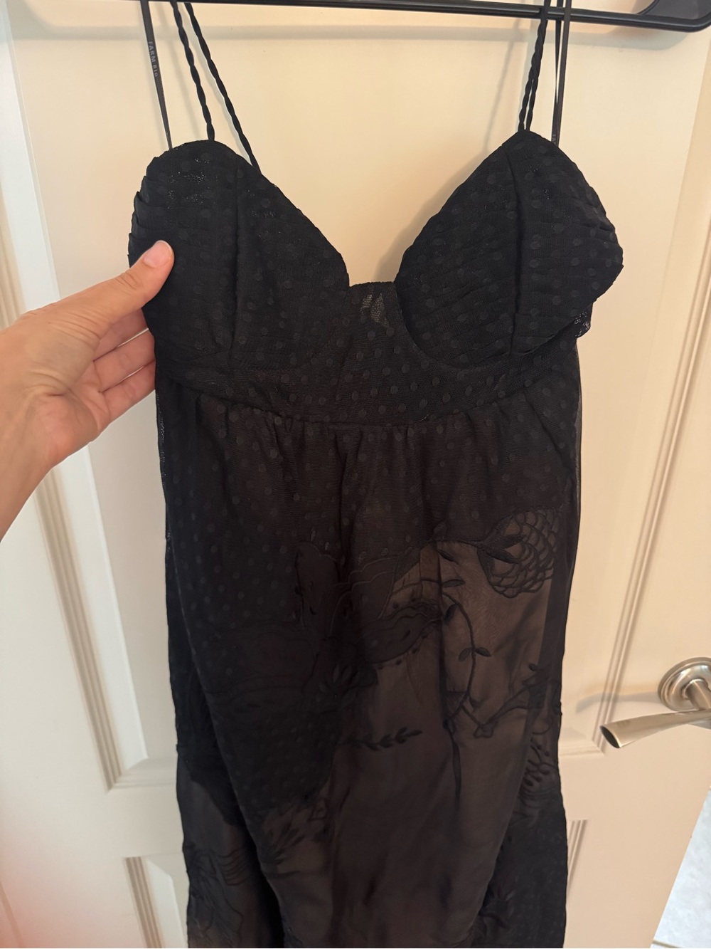 Farm Rio Special Lace Black Maxi Dress NWT - Picture 7 of 7
